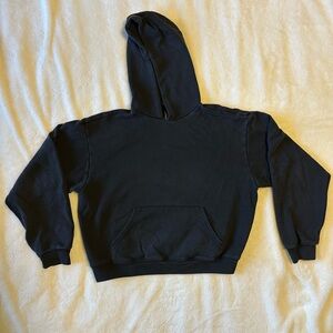 SKIMS Women’s Black Hoodie Cropped Large
